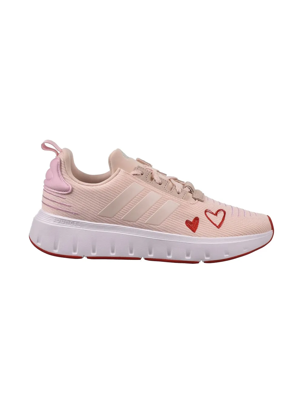 adidas Kids Swift Run 23 Hearts "Pink-Red" sneakers