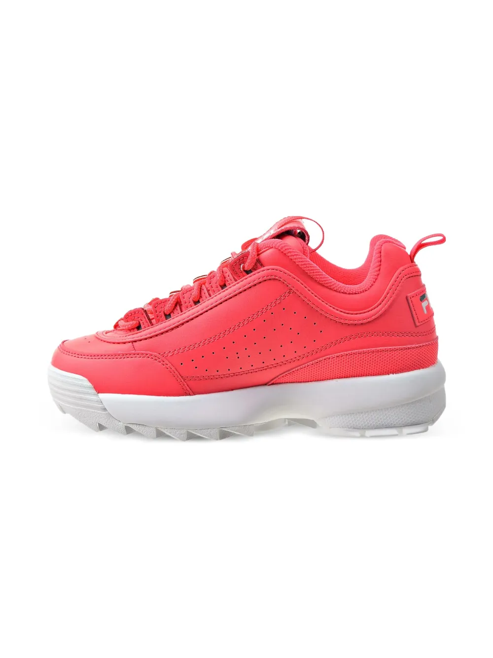 Fila Kids Disruptor II Logo Reveal "Pink White" sneakers Roze