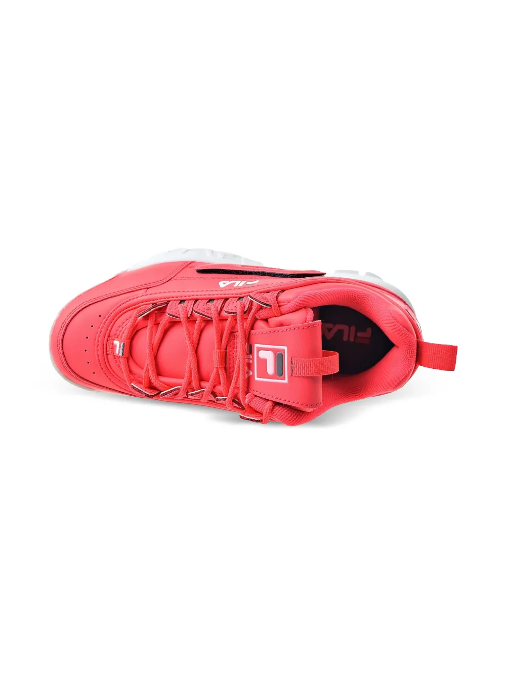 Fila Kids Disruptor II Logo Reveal "Pink White" sneakers Roze