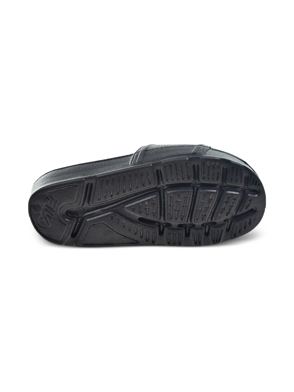 Fila Kids Sleek LT "Black Metallic Gold" slides