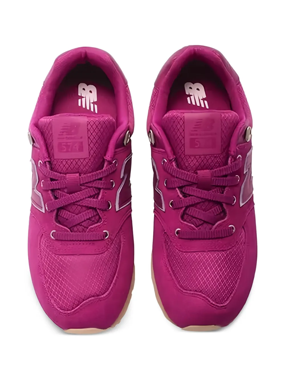 New Balance Kids 574 "Magenta" sneakers Roze