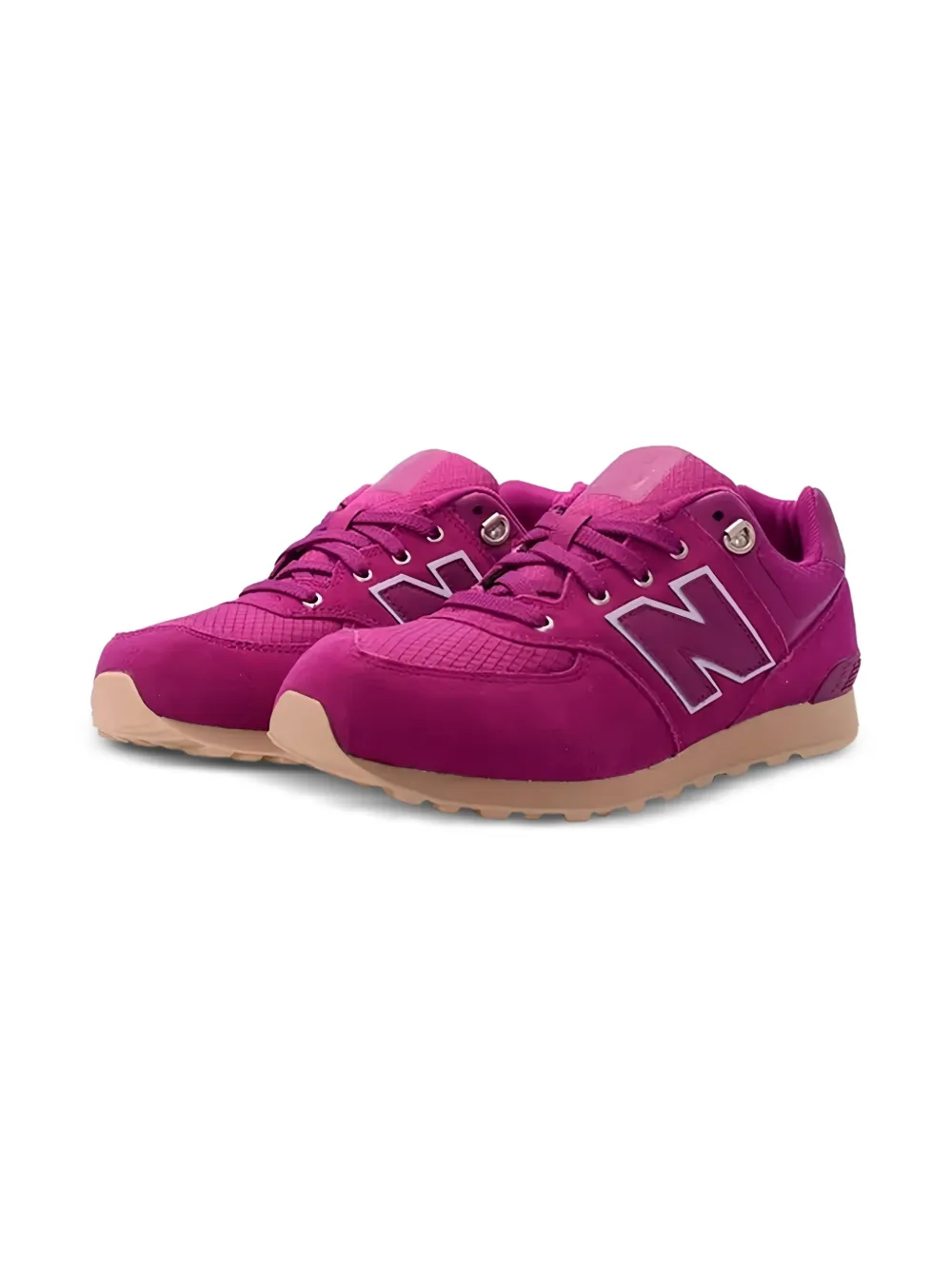 New Balance Kids 574 "Magenta" sneakers Roze