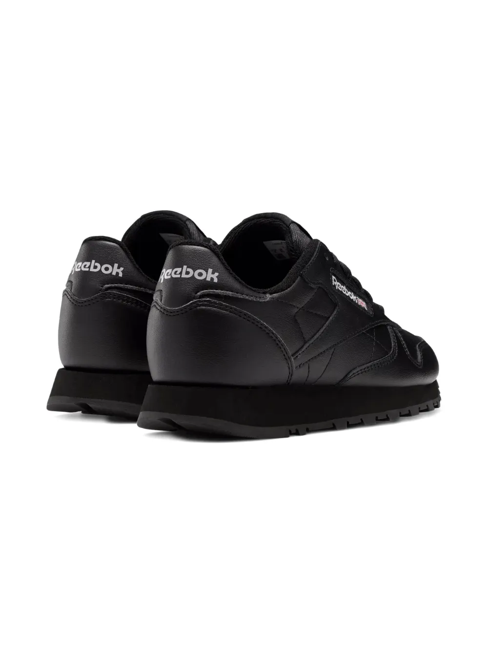 Reebok Kids Classic Leather "Black" sneakers