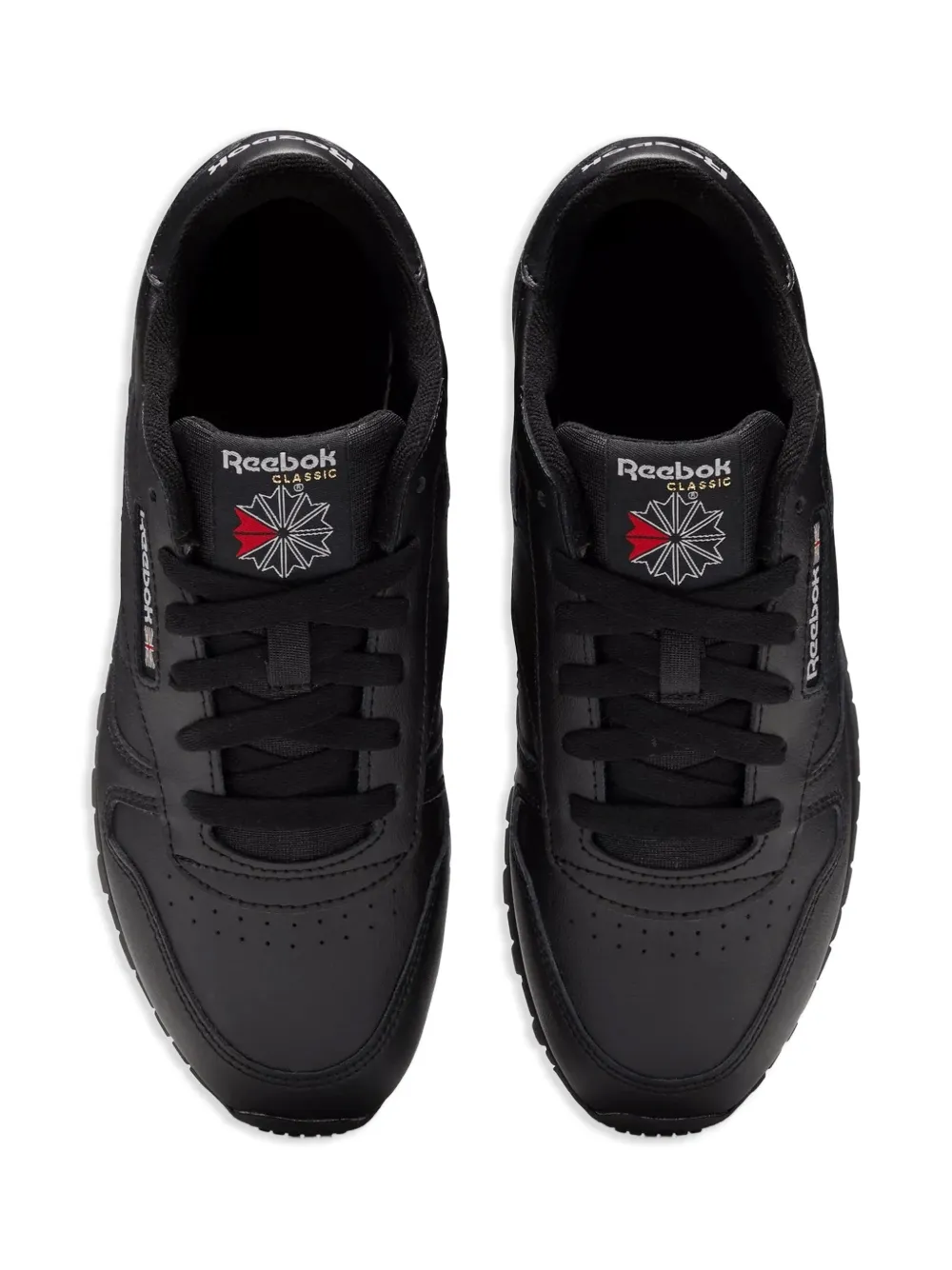 Reebok Kids Classic Leather "Black" sneakers