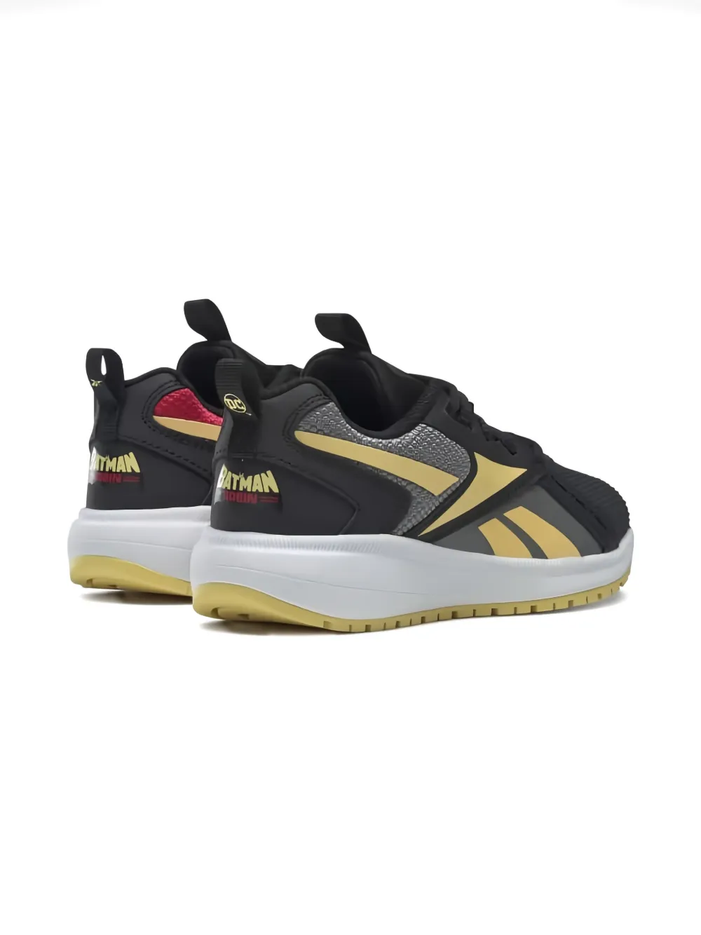 Reebok Kids Durable XT "Black Medgre Batman x Robin" sneakers