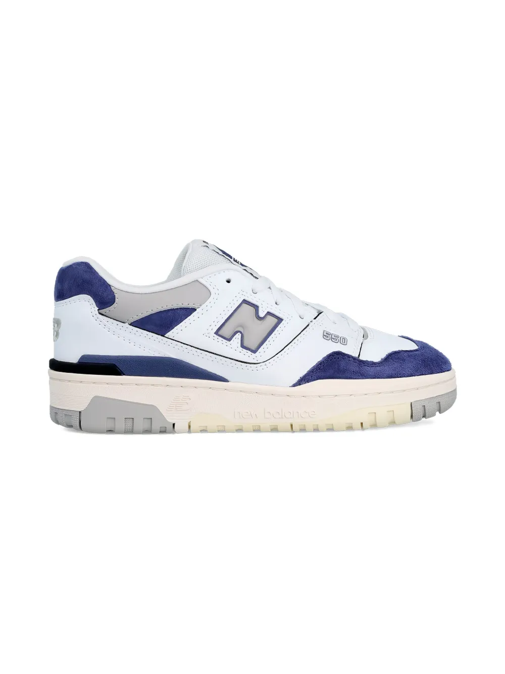 New Balance Kids 550 "White Rain Cloud" sneakers