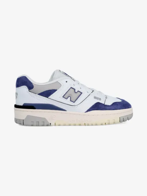 New Balance Kids 550 "White/Rain Cloud" sneakers