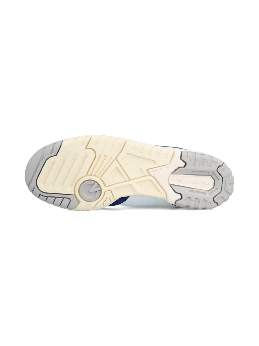 New Balance Kids 550 "White Rain Cloud" sneakers Wit