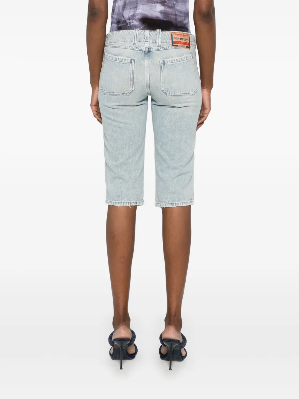 Diesel De-Keate denim shorts Blauw