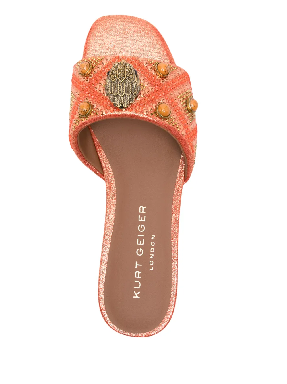 Kurt Geiger London Kensington slides Orange