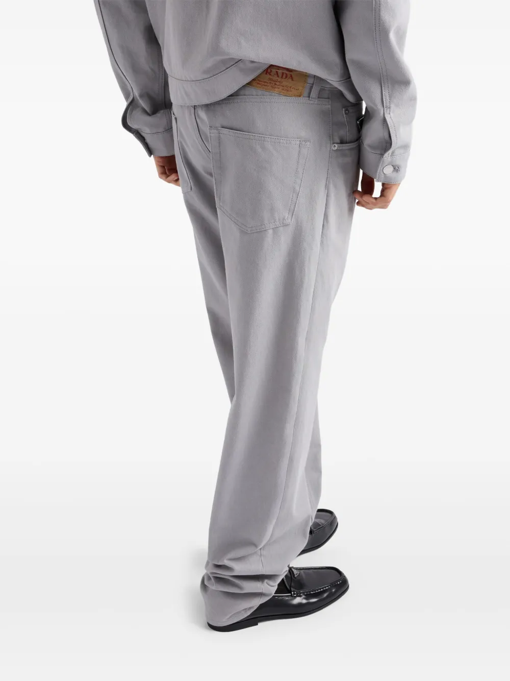 Prada Low waist jeans Grijs