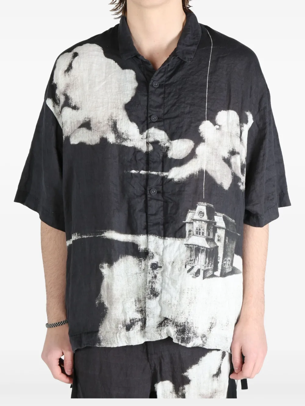 Undercover Cloud overhemd Zwart