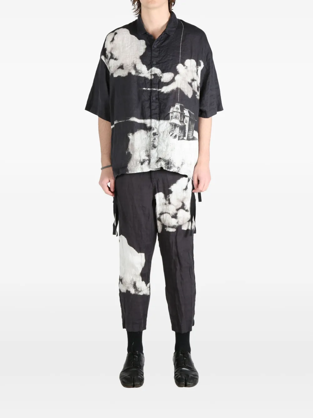 Undercover Cloud shirt - Zwart