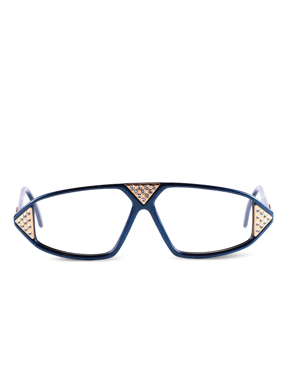 Cazal Cazal crystal-embellished glasses | Blue | Image 1