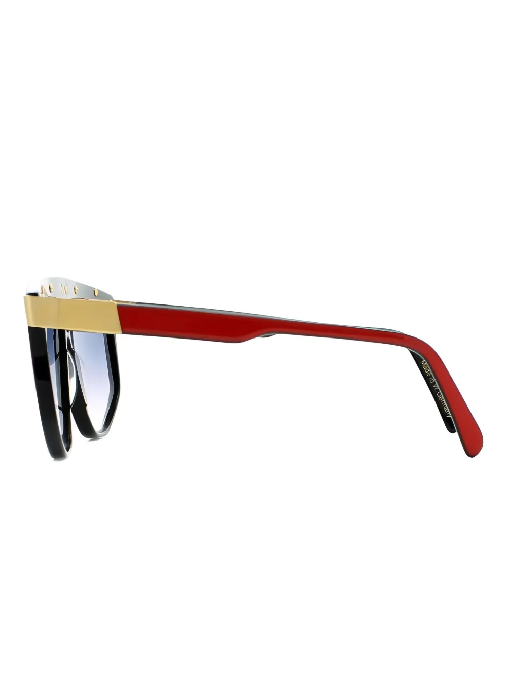  Alpina G82 Navigator-frame Sunglasses - Red 