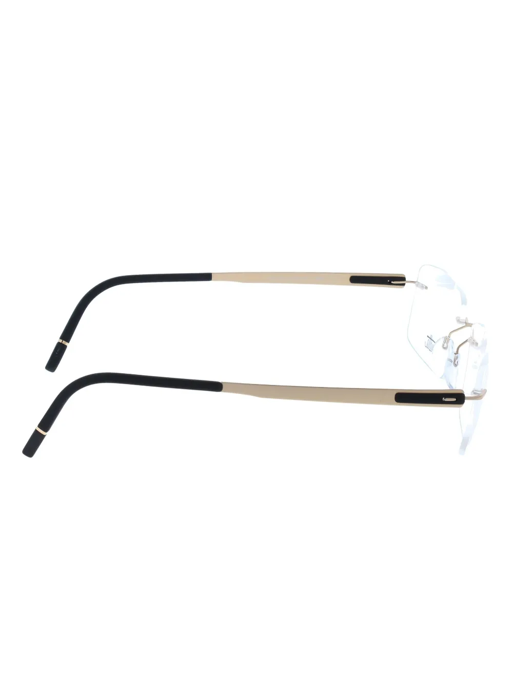  Silhouette Rimless Glasses - Gold 