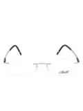 Silhouette rimless glasses - Gold