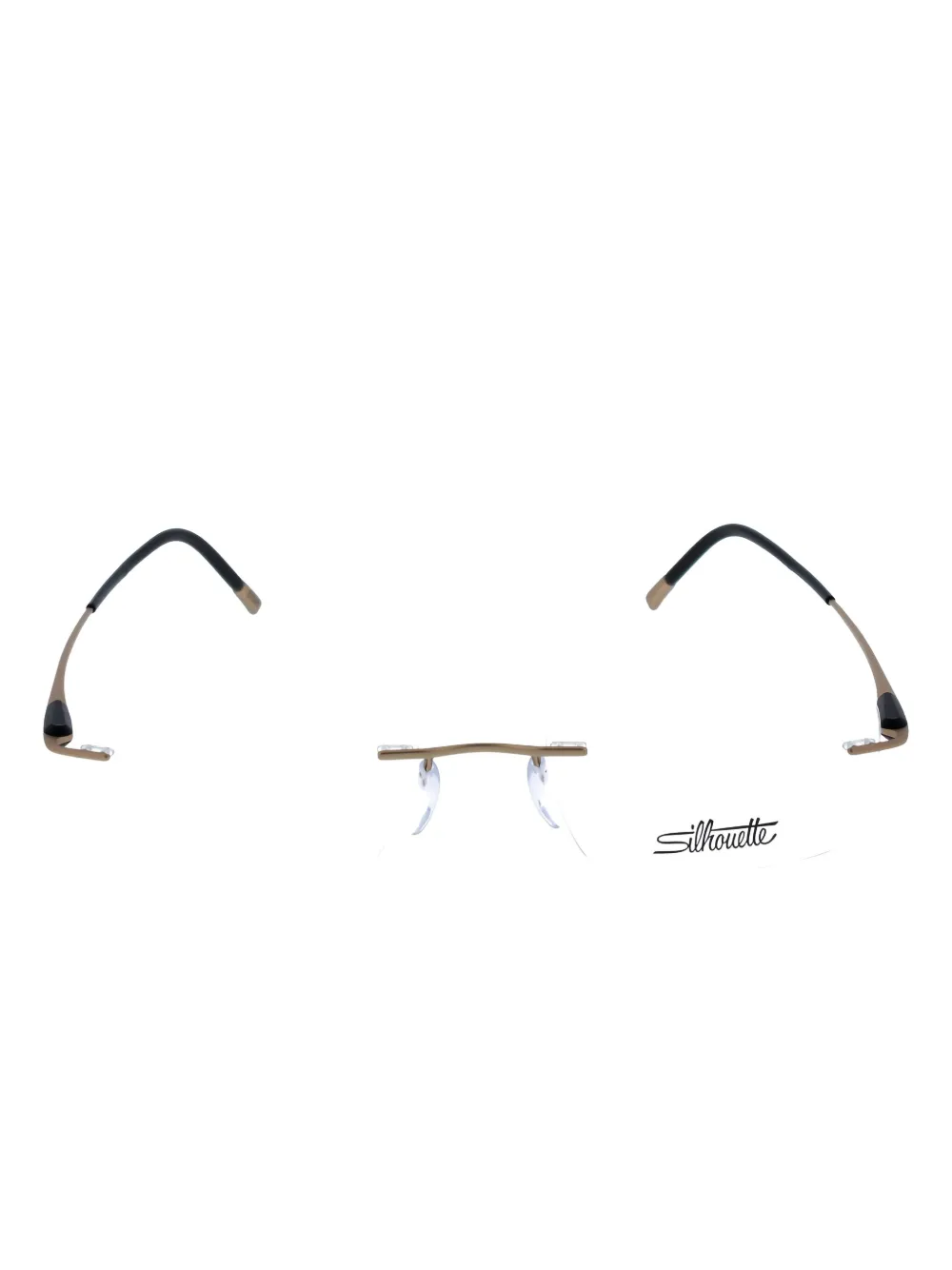 Silhouette rimless rectangle-frames glasses - Oro