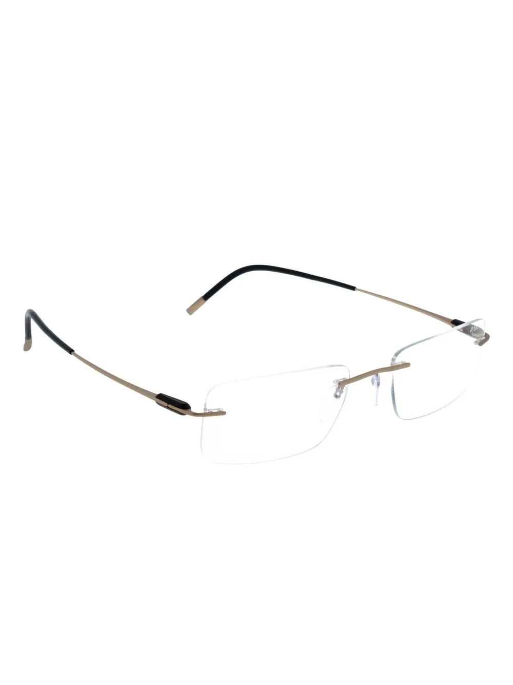 Silhouette lunettes de vue à verres rectangulaires | Homme | Image 2