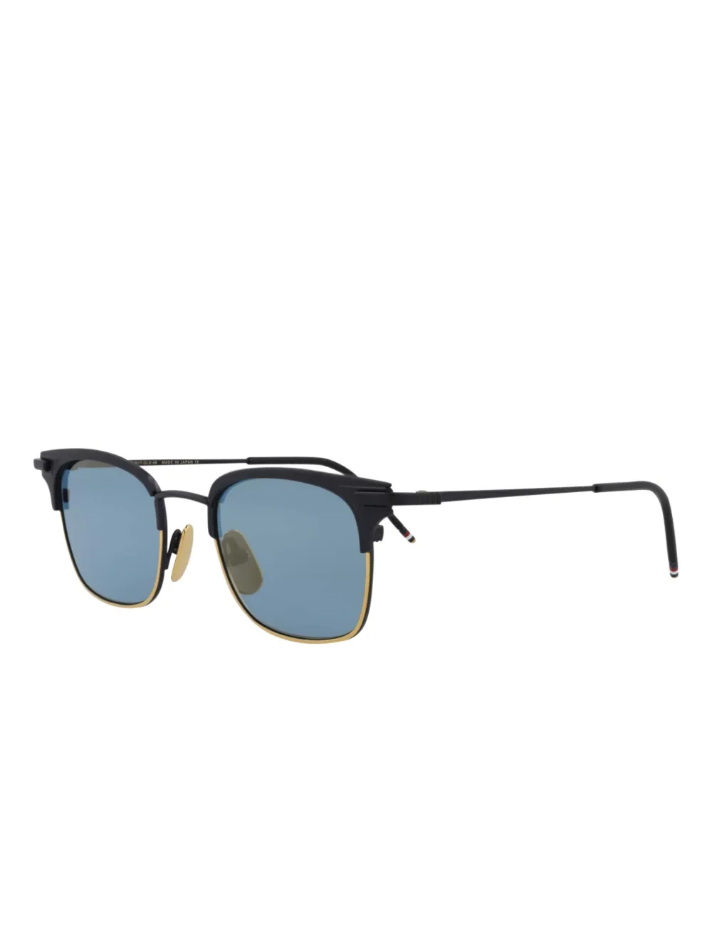 Thom Browne Eyewear square-frame sunglasses - Blauw