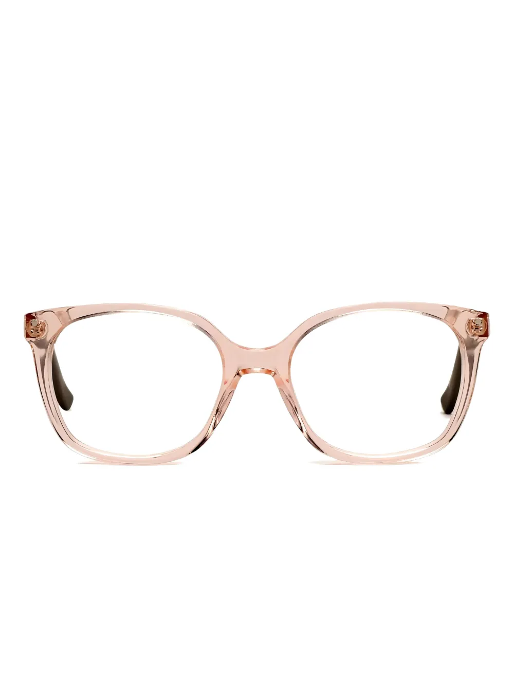 Very French Gangsters Brille mit eckigem Gestell - Rosa