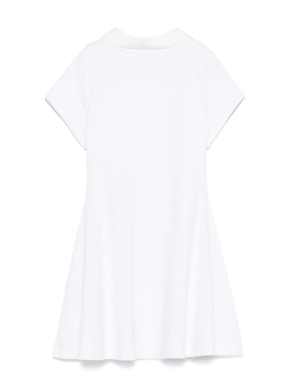 MSGM Kids logo-embroidered polo dress | Girls Casual Dresses | Image 2