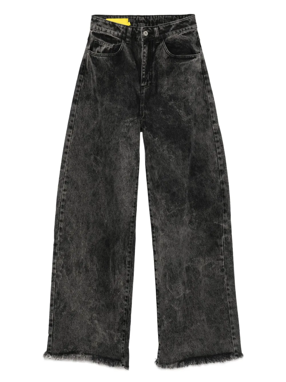 Marques'Almeida high-waisted boyfriend jeans | Black | Image 1
