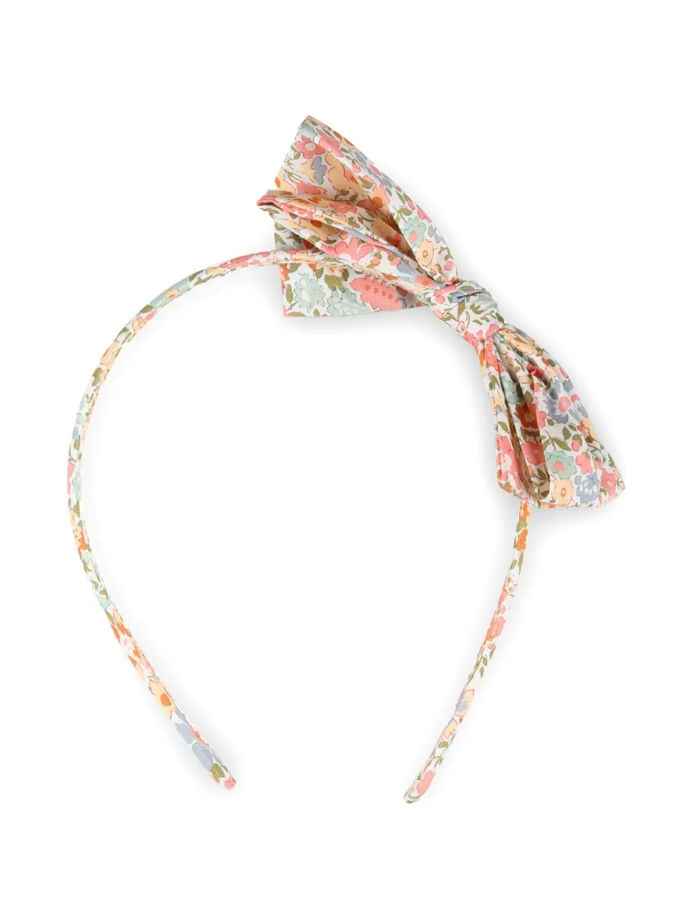 Bonpoint Tiara com aplicação de laço | Branco | Image 1