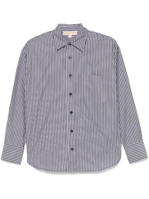 Michael Michael Kors striped poplin shirt