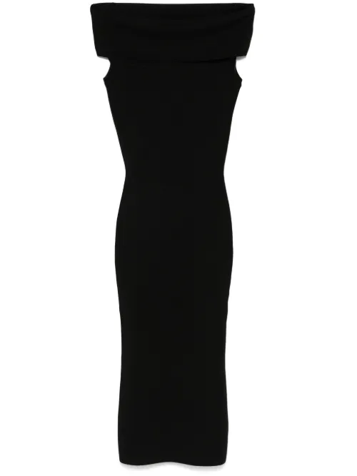 Robe mi-longue à épaules dénudées - Michael Michael Kors - Modalova