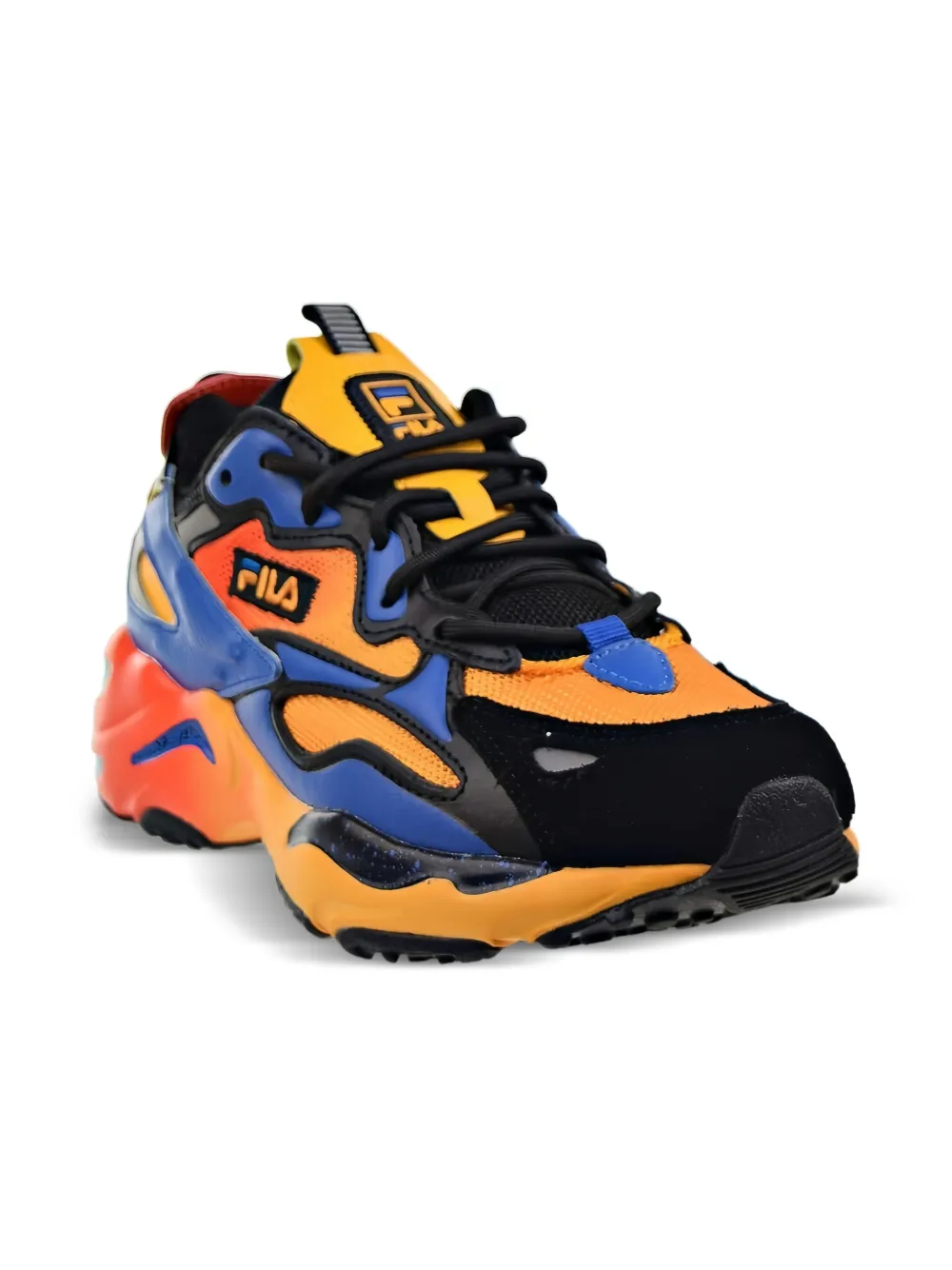 Fila Kids Ray Tracer Apex "Yellow Blue Orange" sneakers Oranje