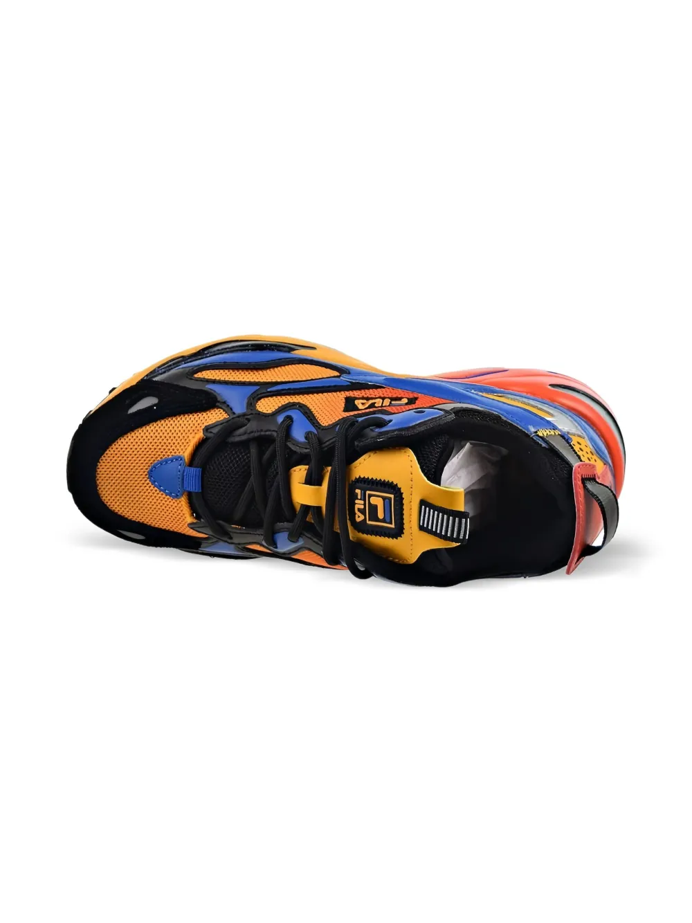 Fila Kids Ray Tracer Apex "Yellow Blue Orange" sneakers Oranje