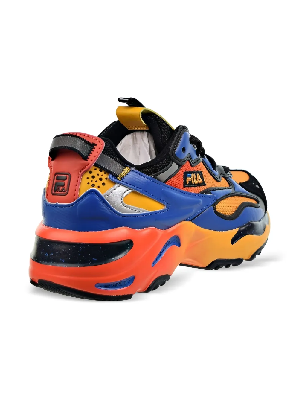 Fila Kids Ray Tracer Apex "Yellow Blue Orange" sneakers Oranje