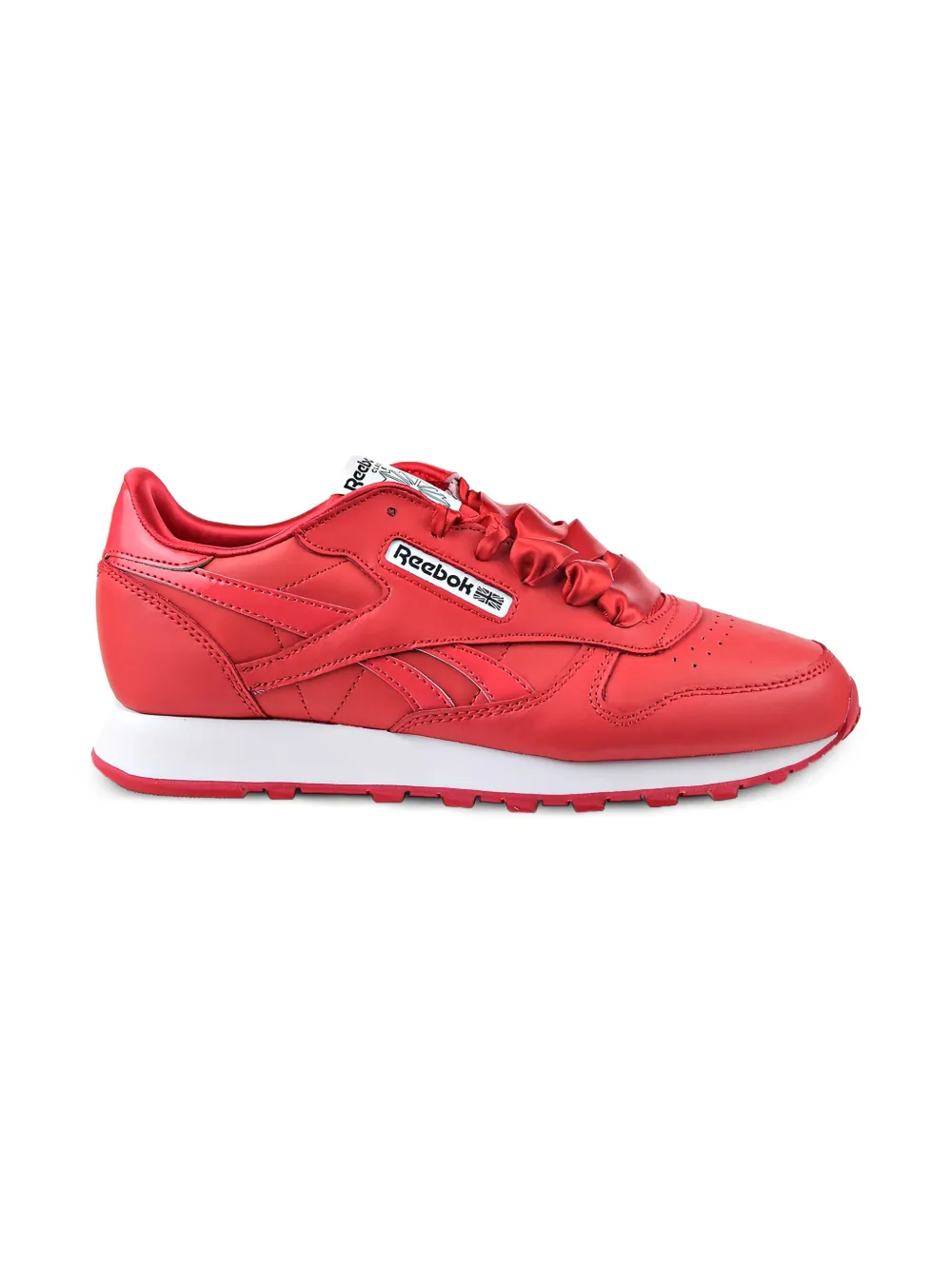 Reebok Kids Classic "Vector Red" leren sneakers Rood