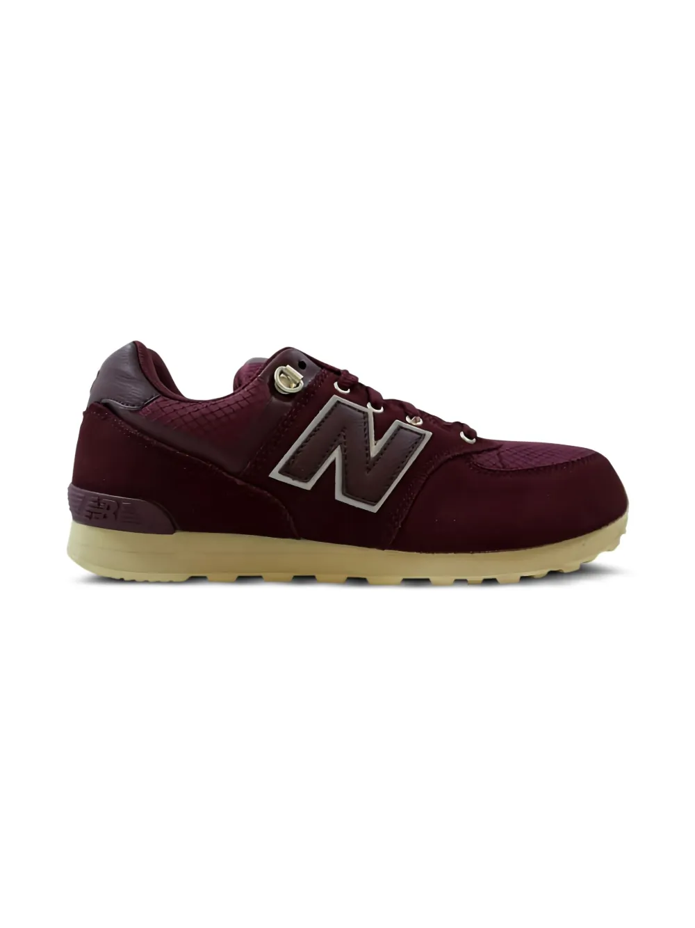 New Balance Kids 574 "Dark Burgundy" sneakers Rood