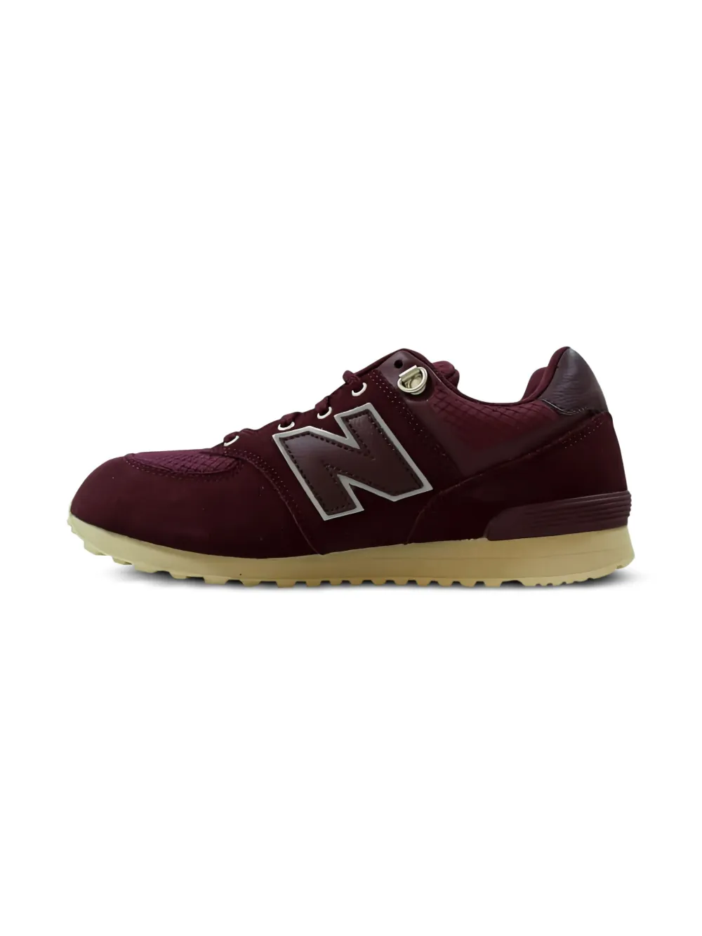 New Balance Kids 574 "Dark Burgundy" sneakers Rood