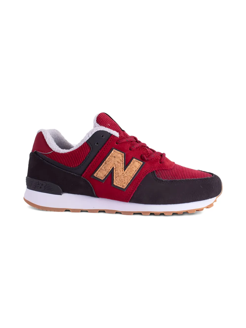 New Balance Kids 574 "Red Black" sneakers
