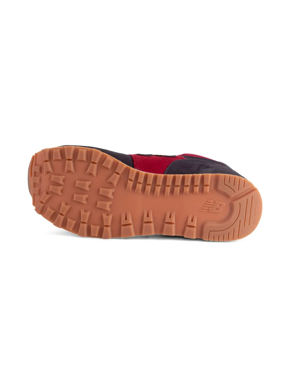 New Balance Kids 574 "Red Black" sneakers