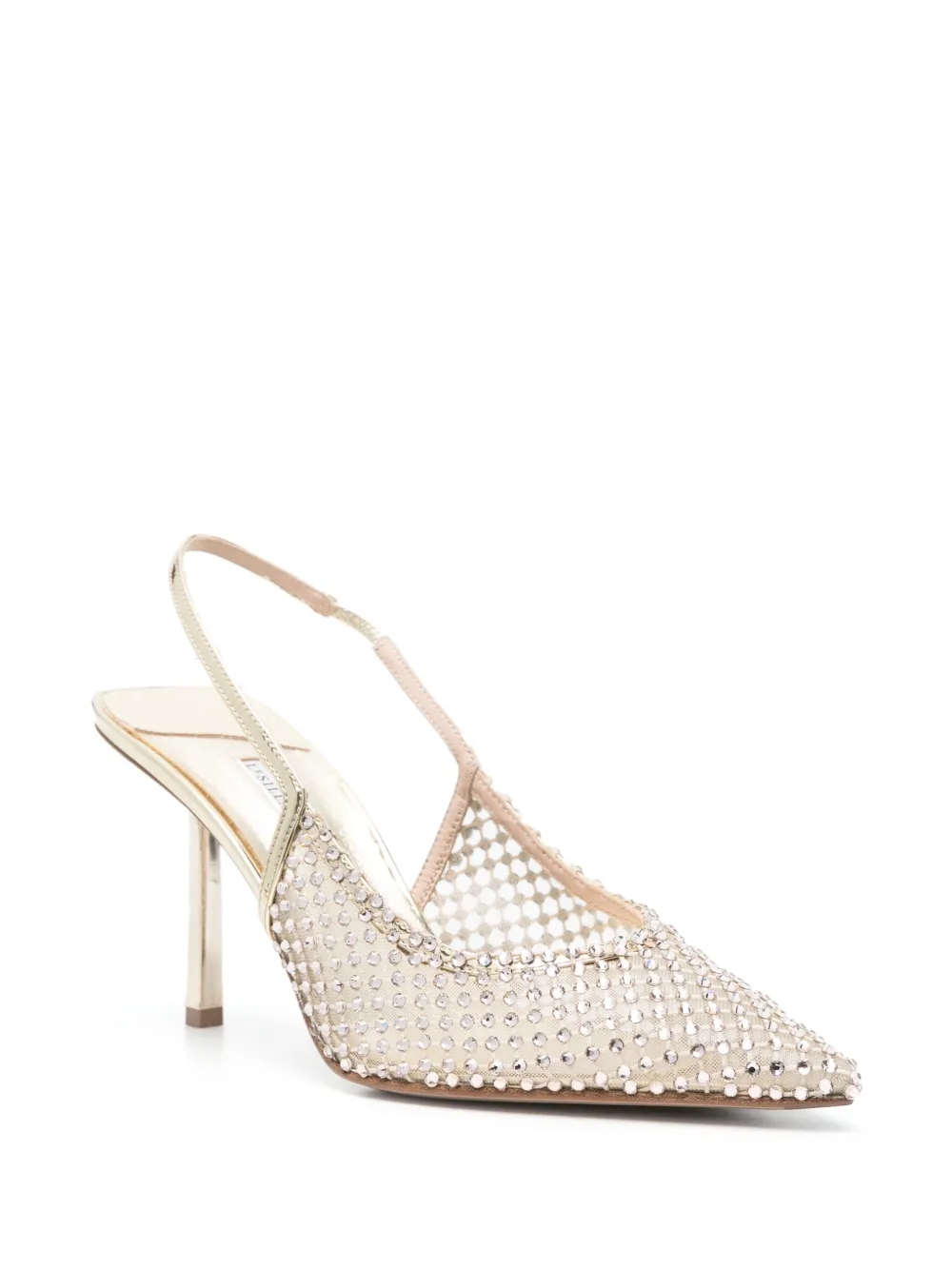 Le Silla 70mm Gilda slingback pumps Gold