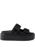 Prada 45mm leather slides - Black