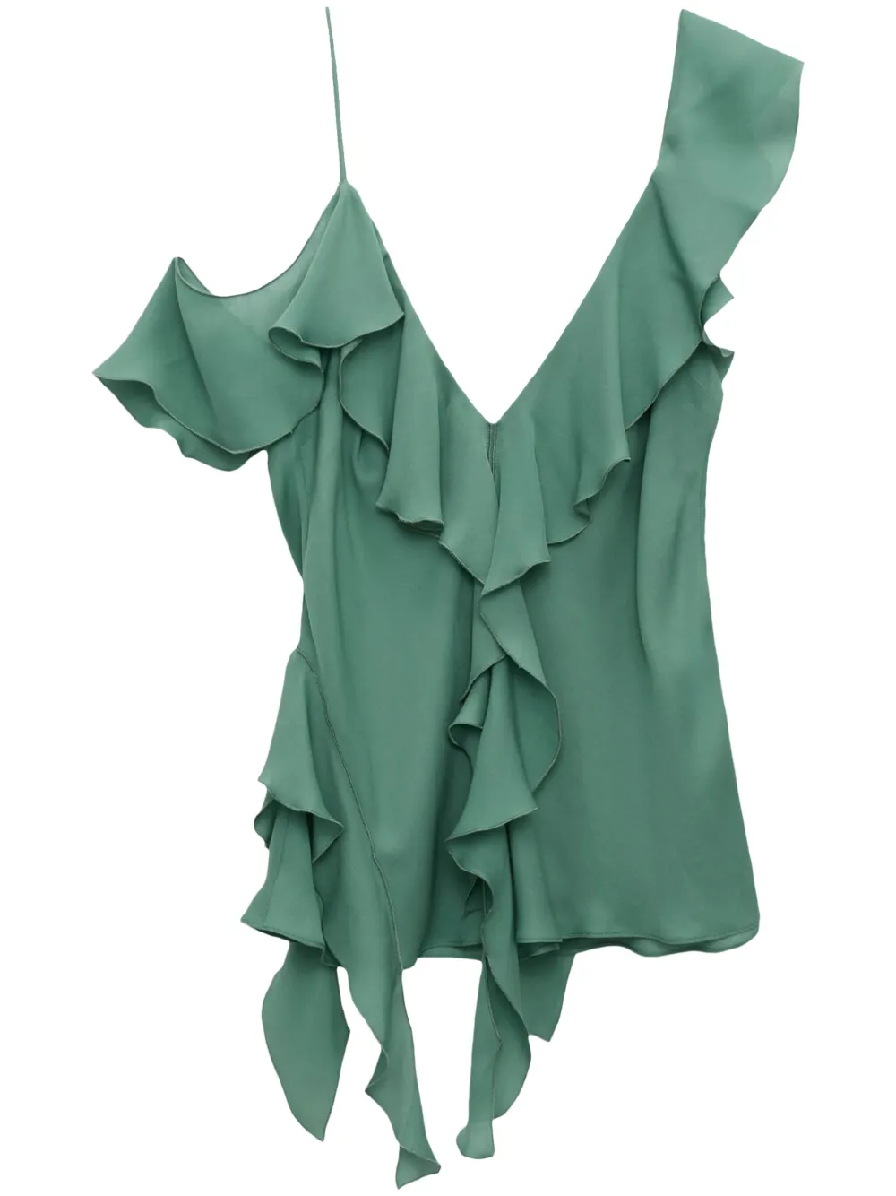 Dorothee Schumacher Sheer Twist top Groen