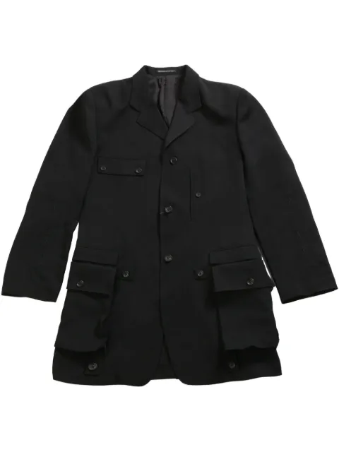 Yohji Yamamoto wool gabardine