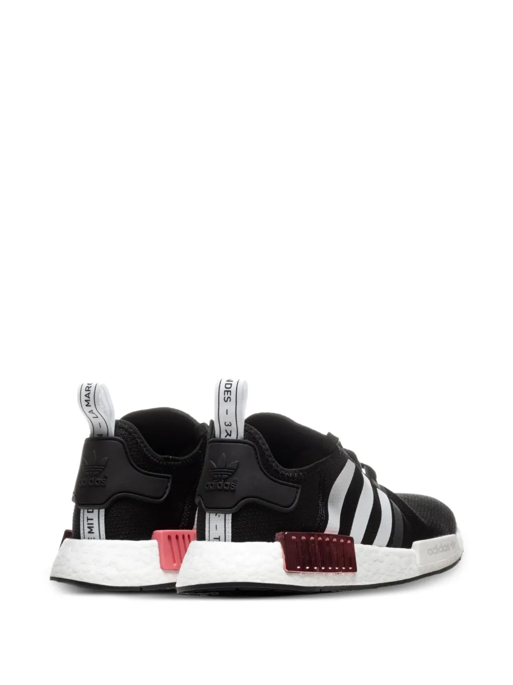 adidas NMD R1 "Black White Hazy Rose" sneakers