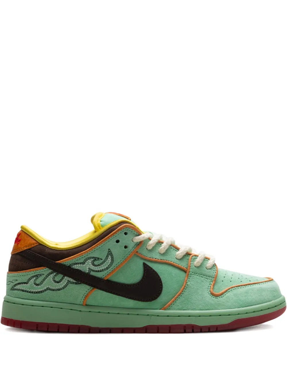 Nike tenis Dunk Low Tourmaline en colaboración con BHM | verde | Image 1