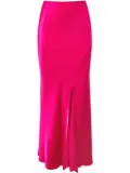 Alejandra Alonso Rojas silk midi skirt - Pink