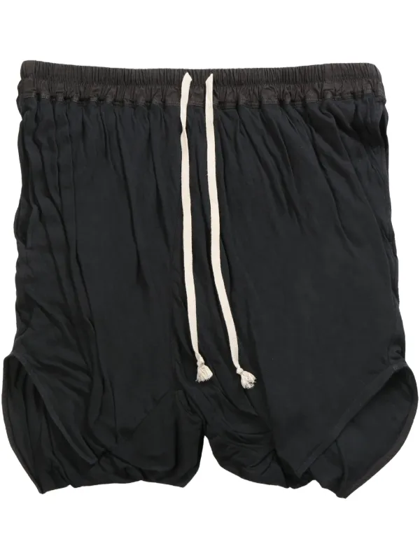 Rick Owens Cotton Shorts | ブラック | FARFETCH JP