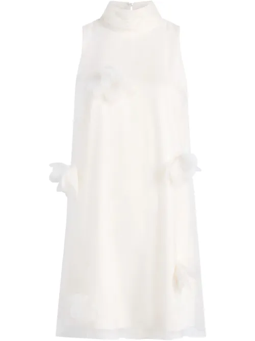 Robe sans manches évasée à fleurs brodées - Cinq A Sept - Modalova