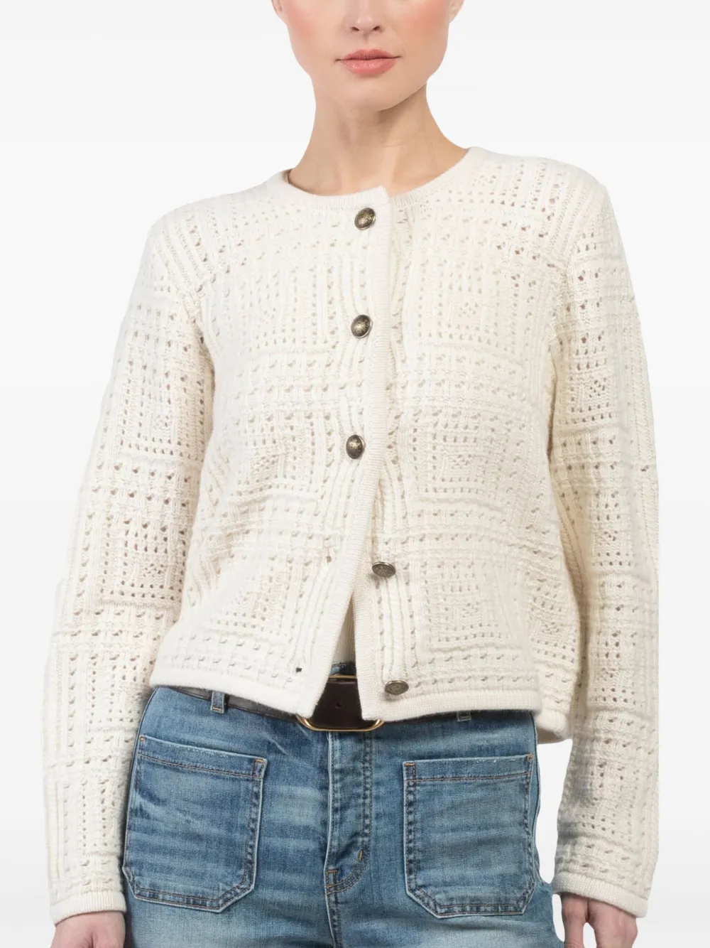 Nili Lotan Kasjmier vest Wit