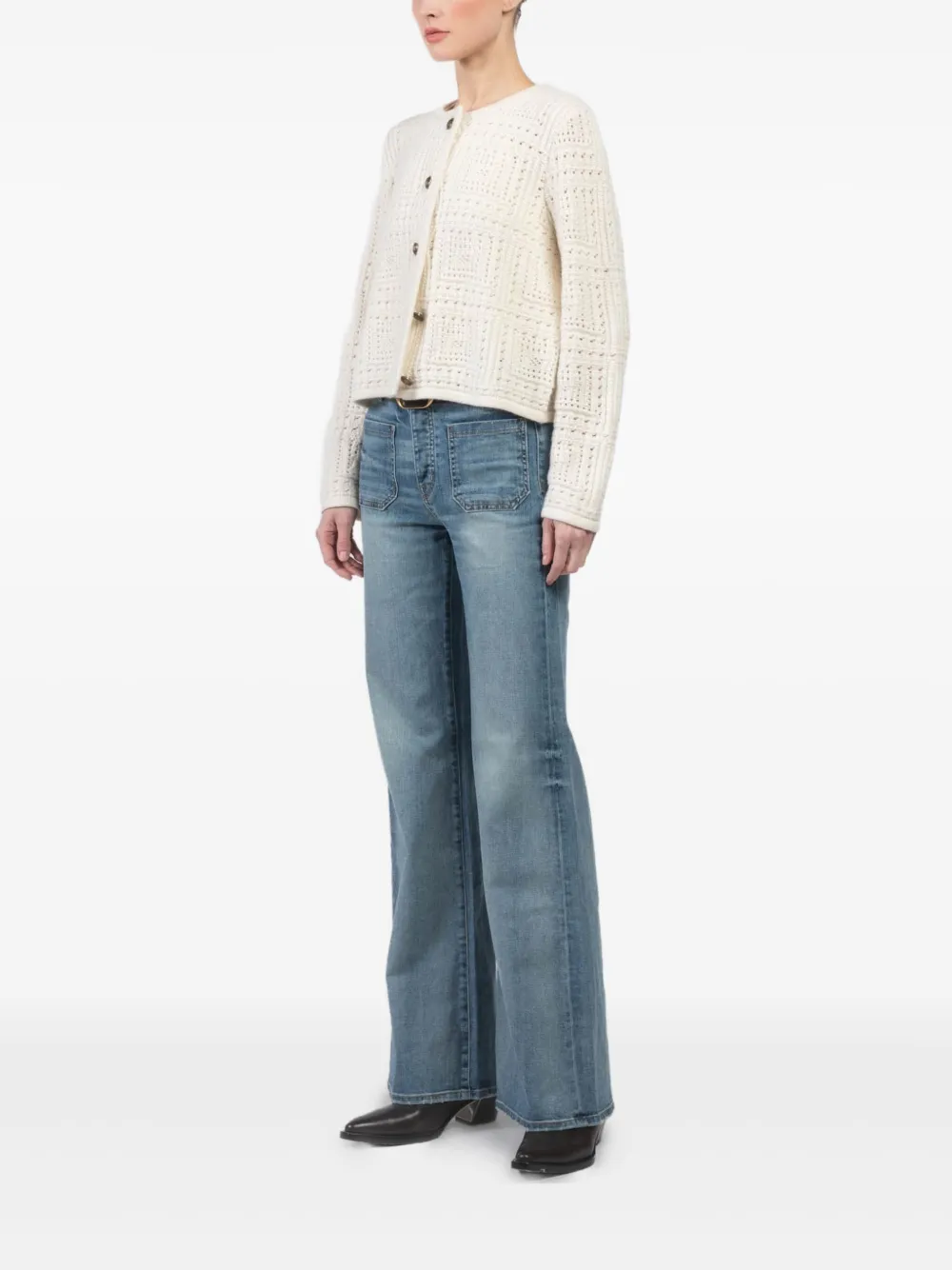 Nili Lotan Kasjmier vest Wit