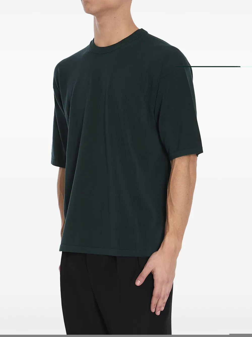 Roberto Collina cotton T-shirt - Groen